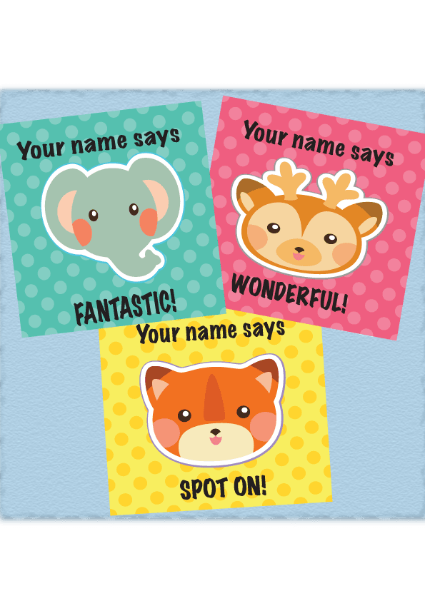Polka Dot Animals