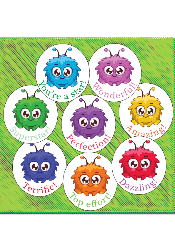 Cute Hairy Monsters