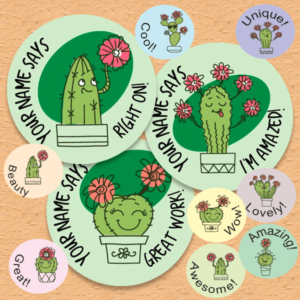 Cute Cactus Theme