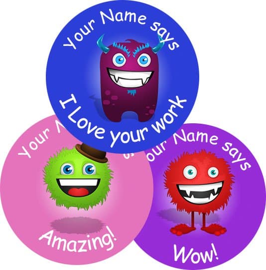 Monster Theme Personalised