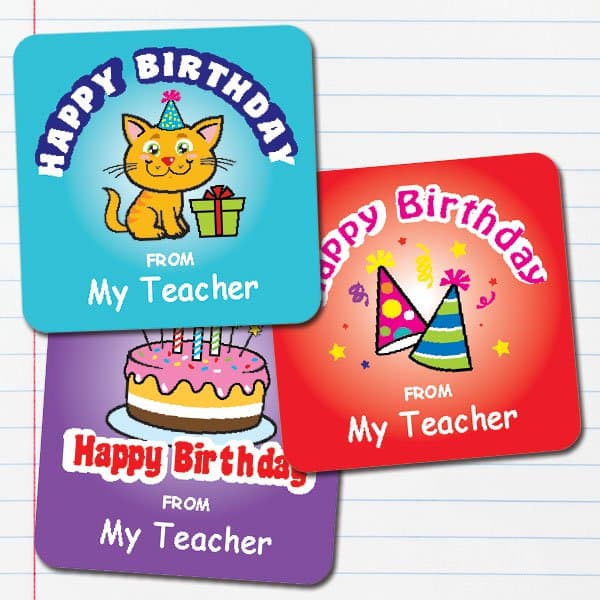 Birthday Theme Square Mini