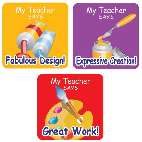 Art Theme Square Personalised