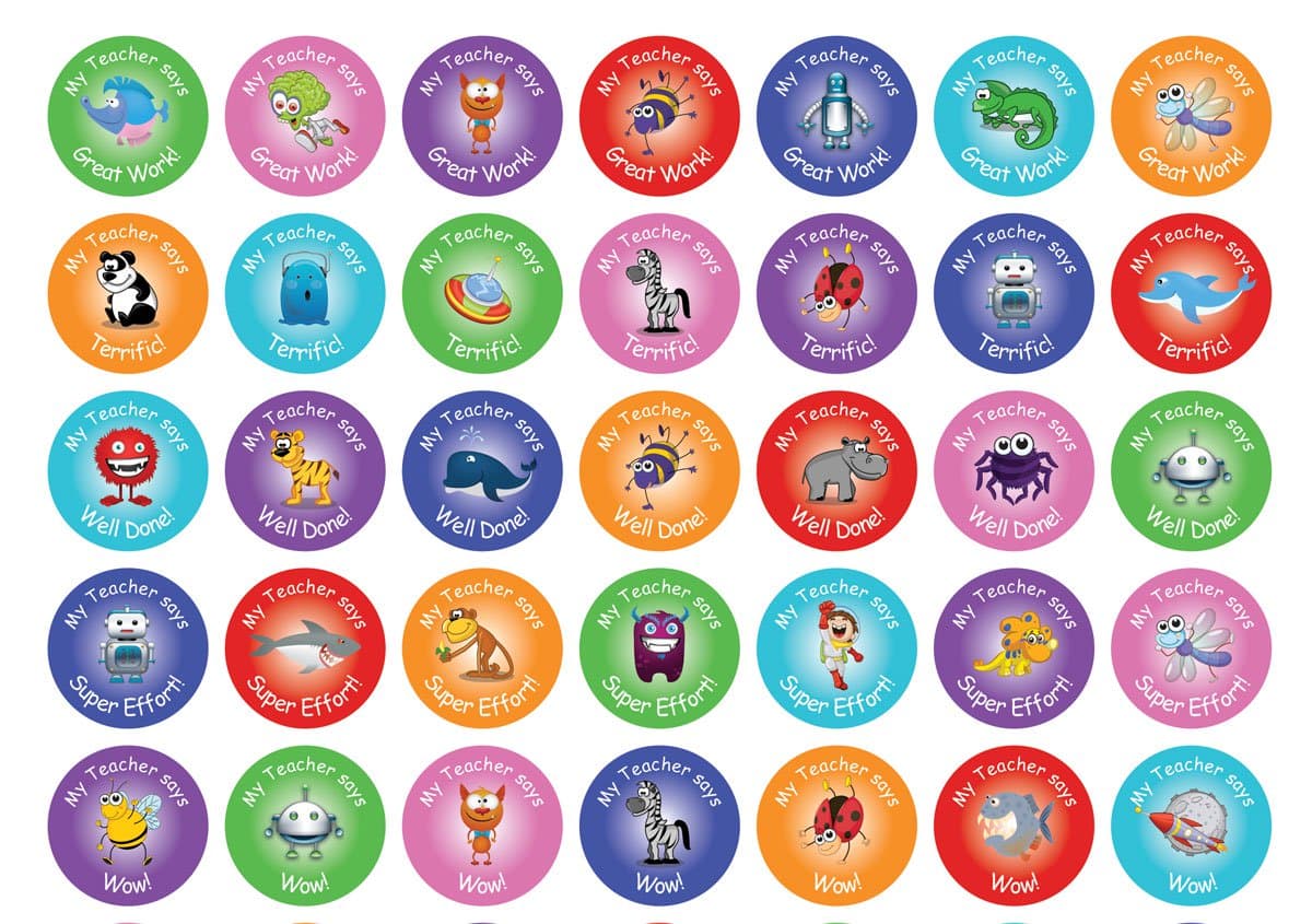 Teacher Sticker Sample