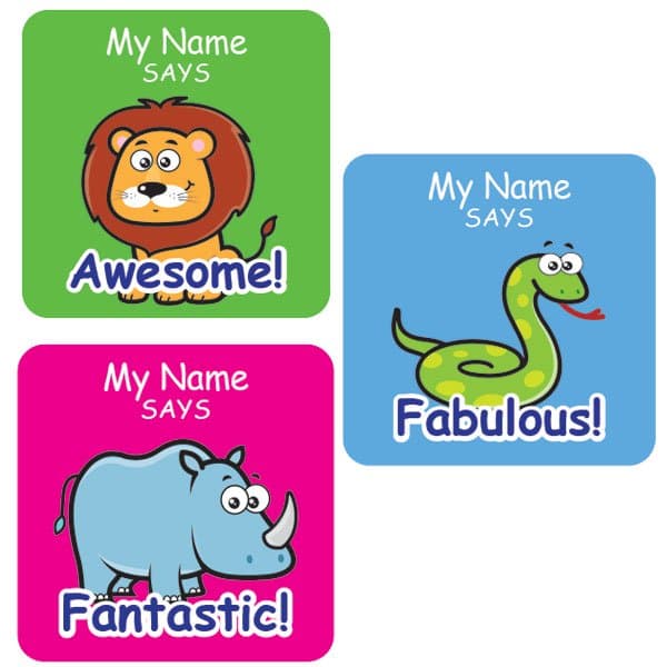 Zoo Square Personalised