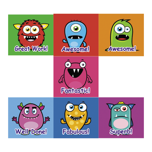Monster Theme Square Virtual Reward
